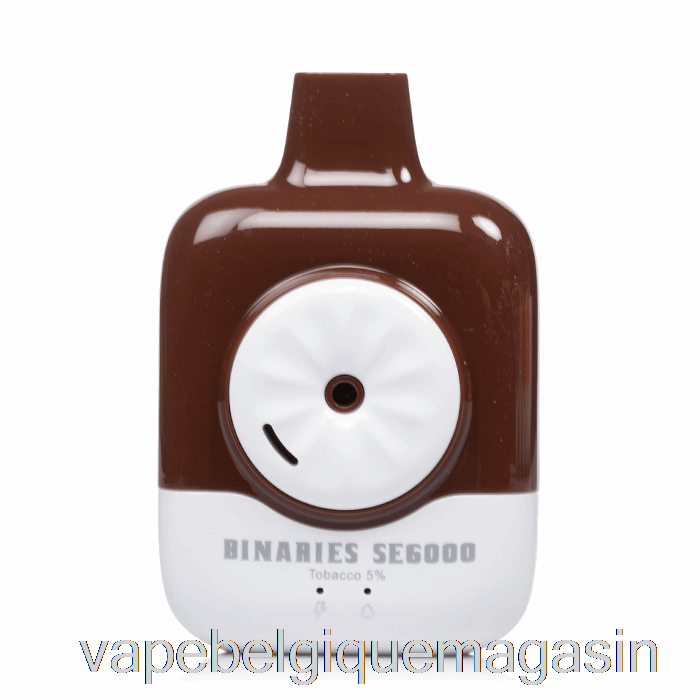 Vape Belgique Horizon Binaires Se6000 Tabac Jetable